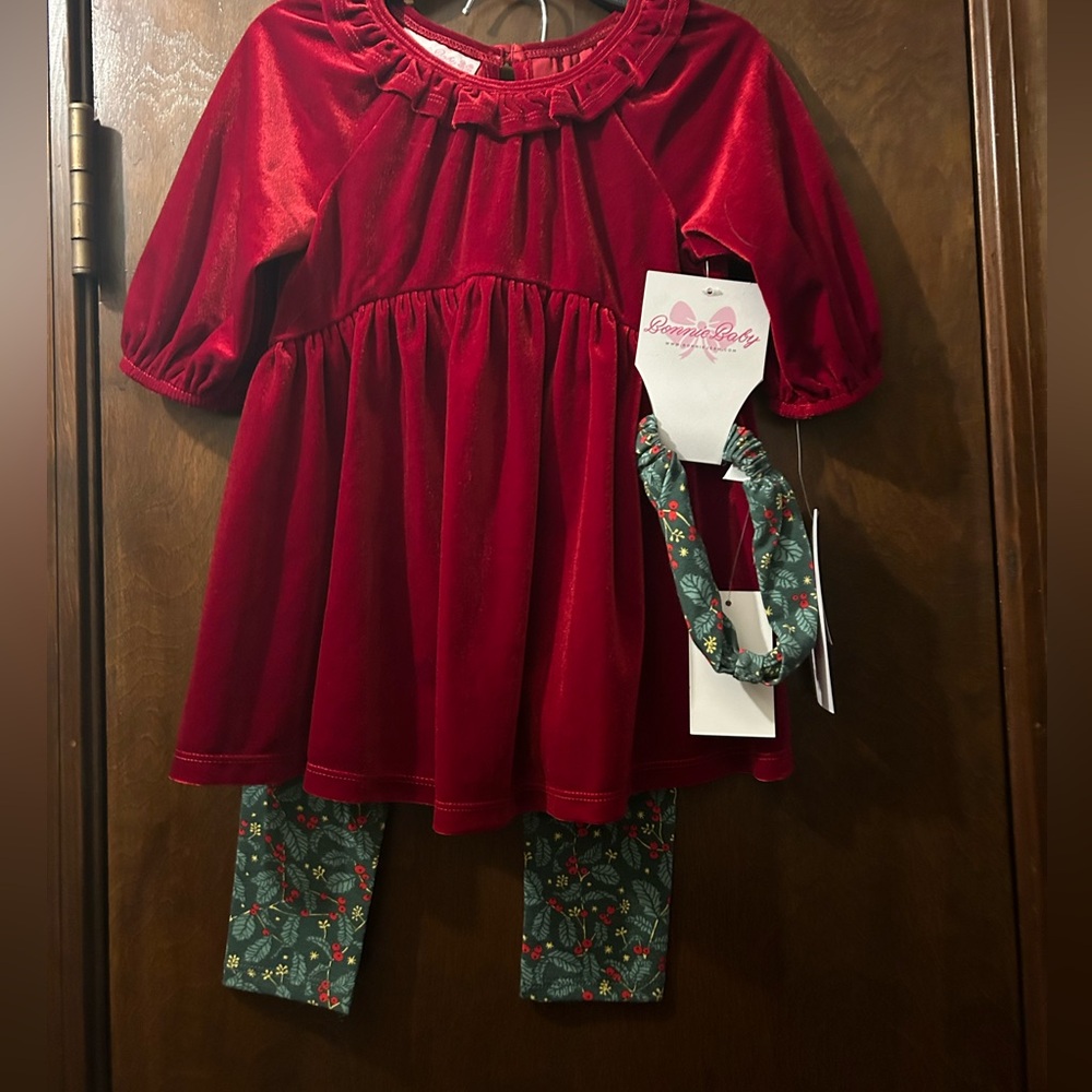 Red outfit